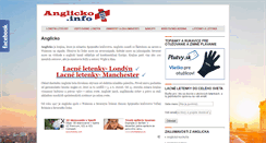 Desktop Screenshot of anglicko.info